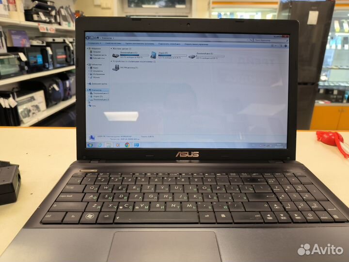 Ноутбук asus k55d