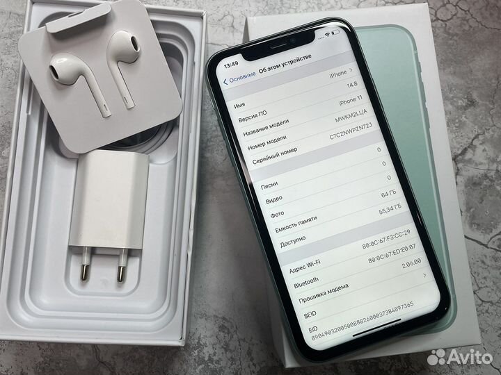 iPhone 11, 64 ГБ