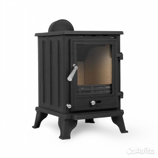 Печь-камин чугунная siena диаметр дымохода: 140 мм
