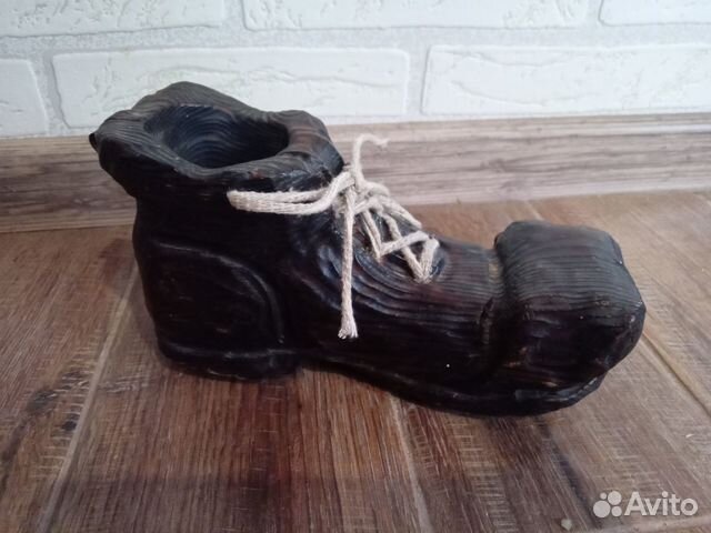 Ботинок сувенирный.Дерево