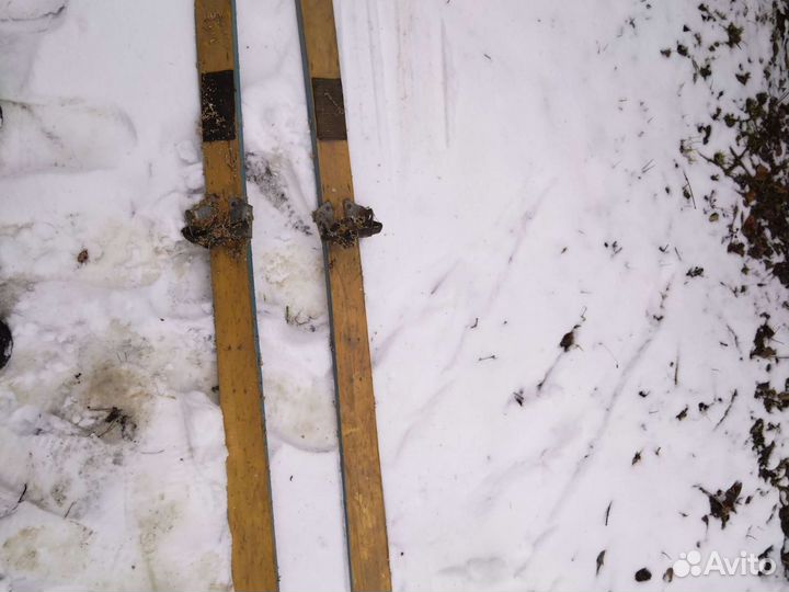 Лыжи деревянные СССР