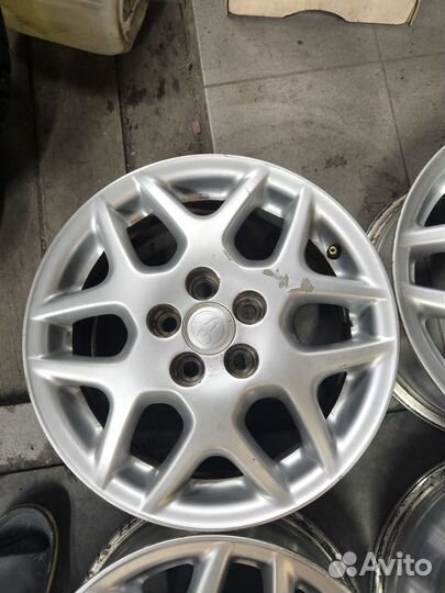 Литье диски r15 5/100 б/у,4 шт