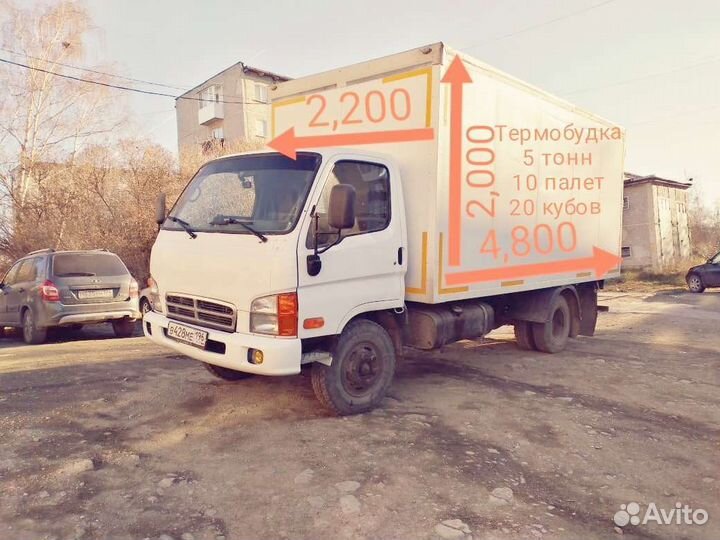 Грузоперевозки до 5 тонн