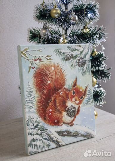 Картины Зимние мотивы, Зима,Новый год