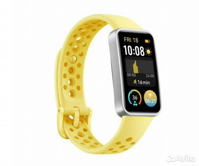 Браслет Huawei Band 9 лимонно-жёлтый