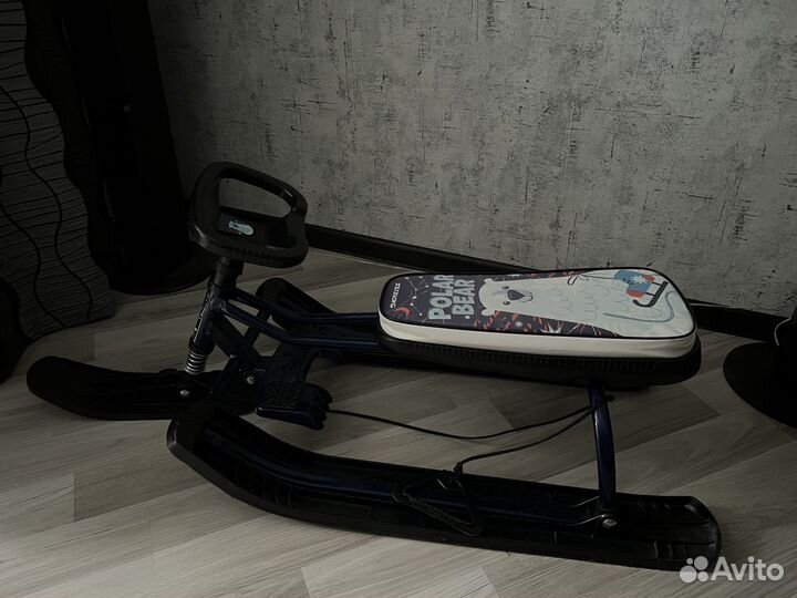 Детский снегокат бу