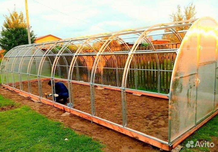 Теплица из поликарбоната