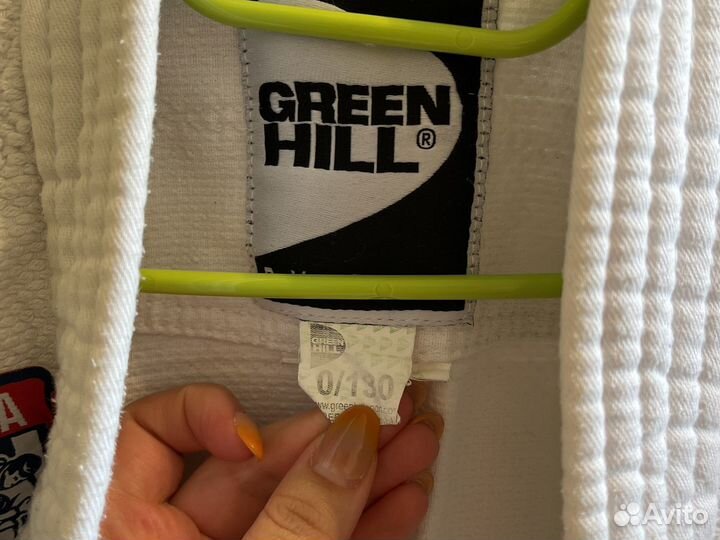 Кимоно для дзюдо130 green hill