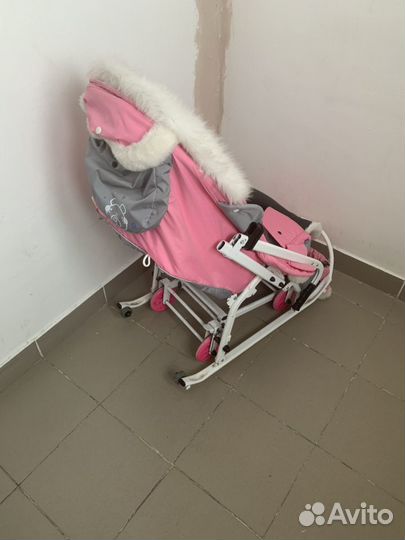 Коляска санки