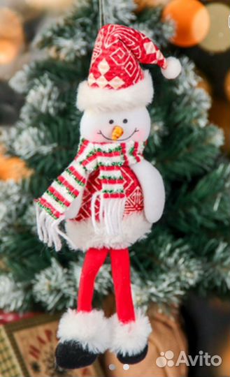 Новогодний снеговик