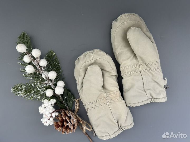 Варежки зимние детские 1 2