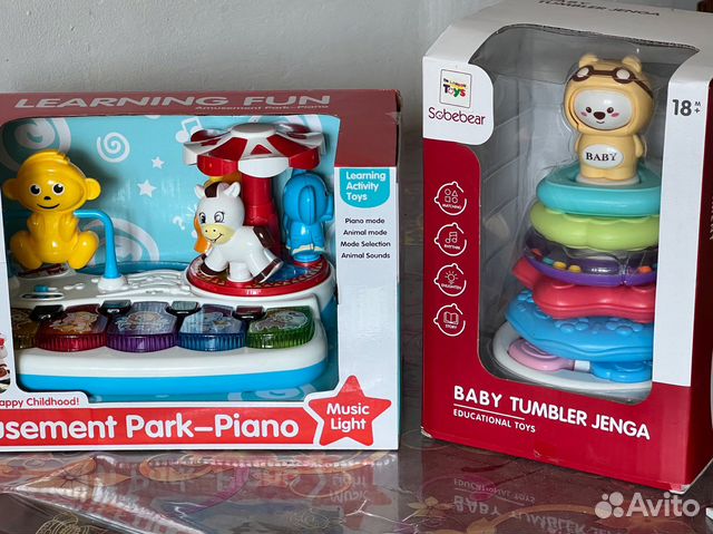 Новая игрушка Пирамидка неваляшка