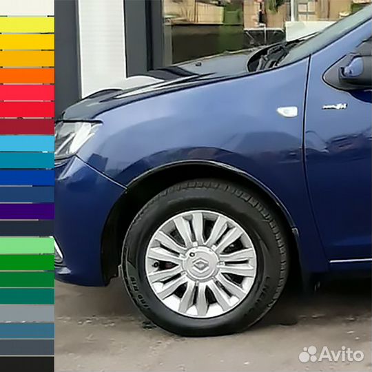 Крыло переднее левое в цвет Renault Logan 2