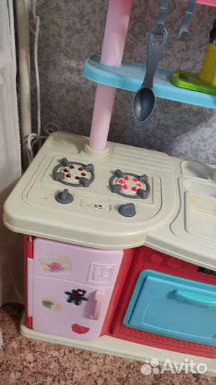 Детская игровая кухня со звуком