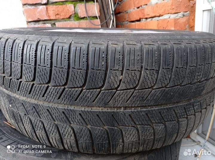 Зимние литые колеса R18 5x120 с зимней резиной