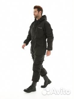 Костюм Горка-5, Рипстоп, демисезон черный