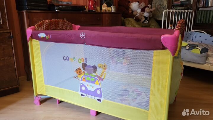 Детская кровать-манеж 120х60