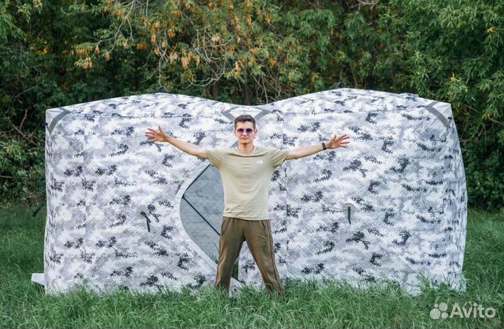 Зимняя Палатка Куб для зимней рыбалки