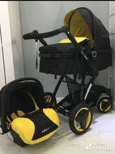 Коляска трансформер belecoo 3в 1
