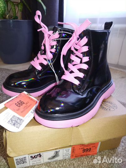 Ботинки демисезонные для девочки