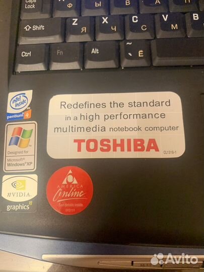 Ноутбук toshiba satellite