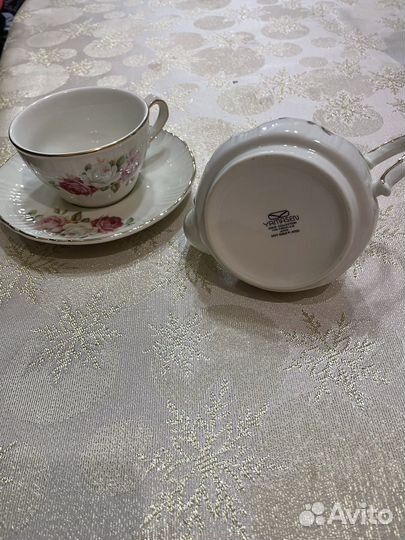 Чашка с блюдцем