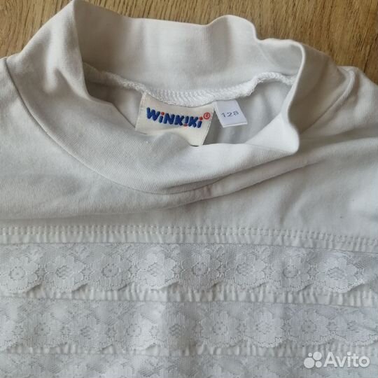 Блузка школьная на 7-8 лет