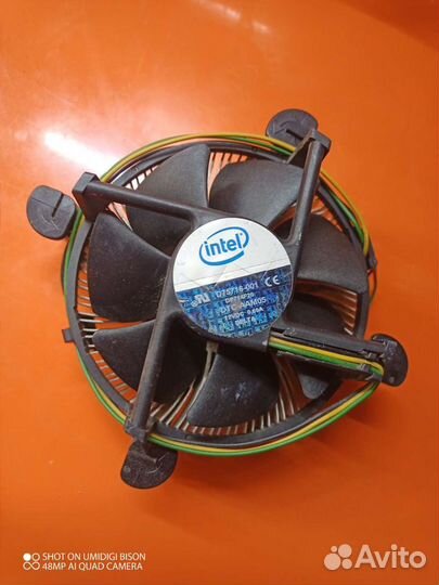Кулер процеccорный original intel