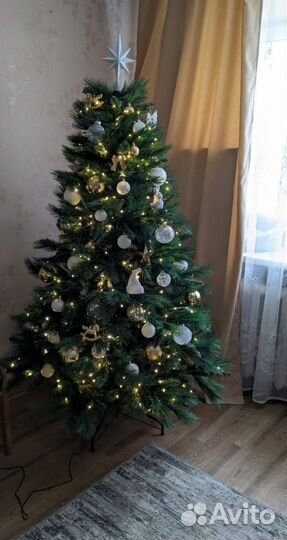 Ель искуственная бу 180 см