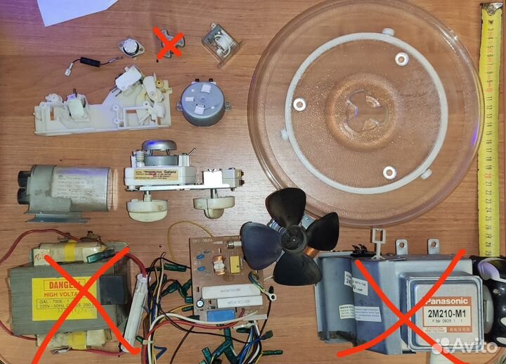 Запчасти от свч печи