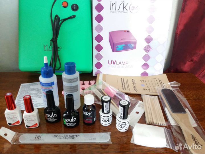 Лампа гельлак, набор новый-бесплатная доставка