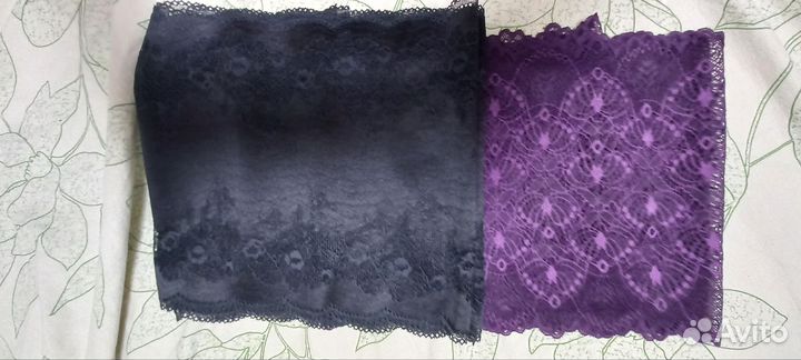 Ткань, кружево эластичное