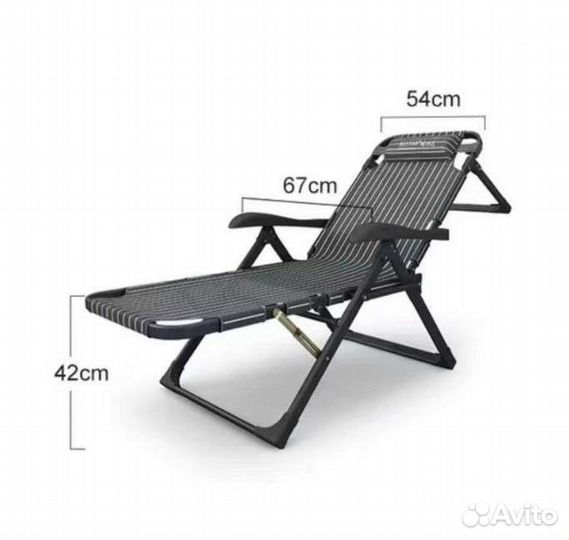 Лежак-Раскладушка #R-0005 (размер: 190*65*40 см)