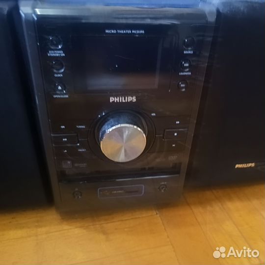 Музыкальный центр philips mcd395