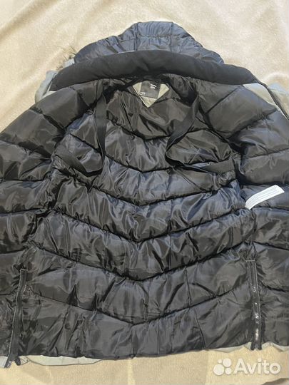 Мужская зимняя парка с мехом Bershka