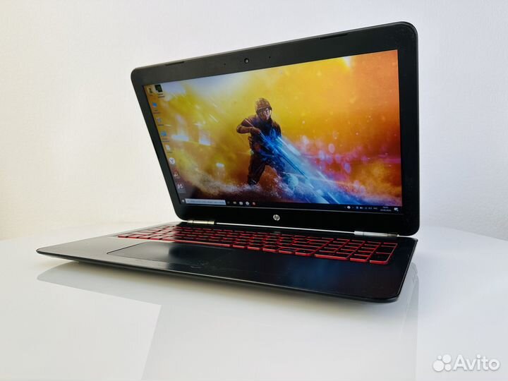 Игровой ноутбук HP Omen/2видеокарты/12гб/SSD+HDD