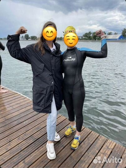 Гидрокостюм для плавания Glideskin женский nabaij