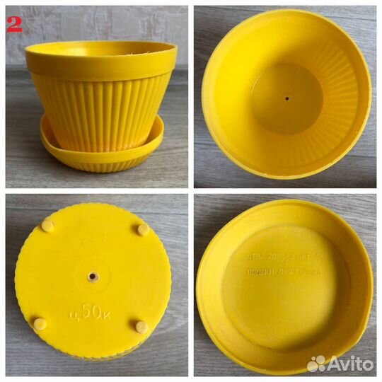 Горшки для цветов (керамика и пластиковые)