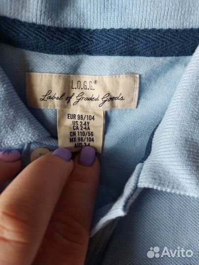 Футболки Поло hm 4 штуки