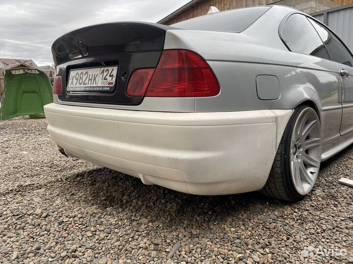 Задний м бампер bmw e46 купе