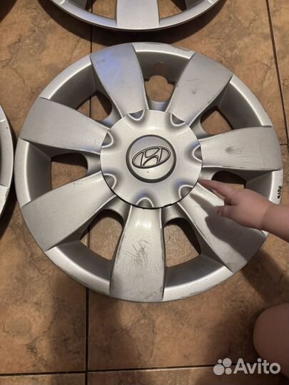 Колпаки на hyundai solaris r15