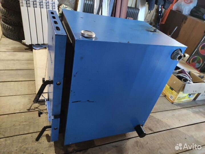 Твердотопливный котел