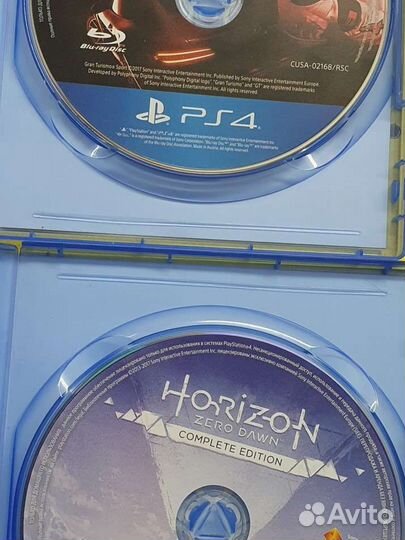 Игровые диски на ps4