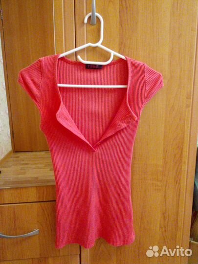Блузка розовая тренд