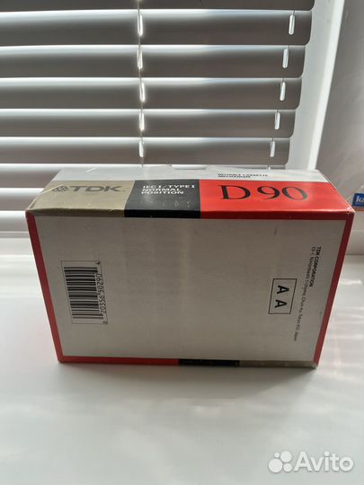 Аудиокассеты TDK D90 блок 10шт
