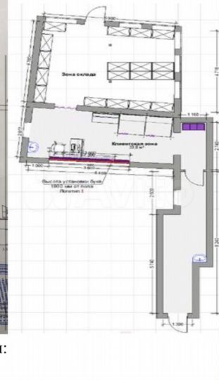Торговая площадь, 62 м²