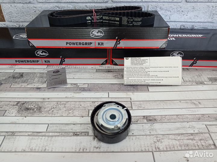 Комплект грм Гейтс на Калина 8 клапанов