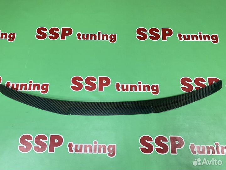 Спойлер для BMW G30 M4 стиль, сухой карбон