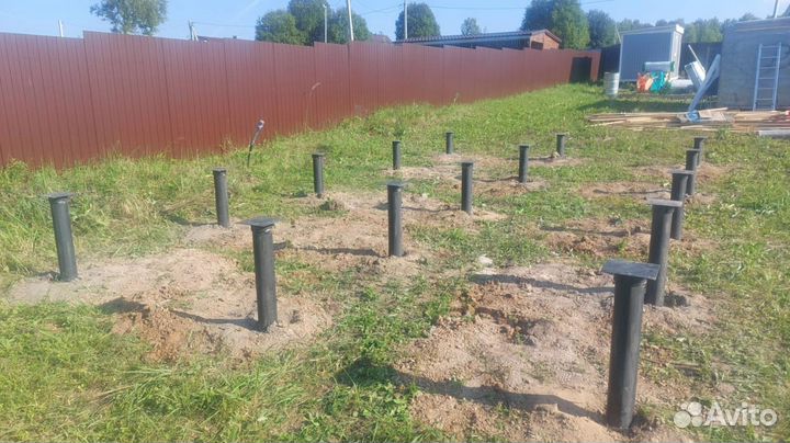 Винтовые сваи под ключ + монтаж