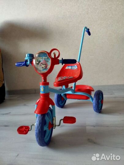 Детский велосипед с ручкой бу